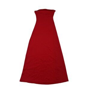 Khy Strapless Maxi Dress in Red